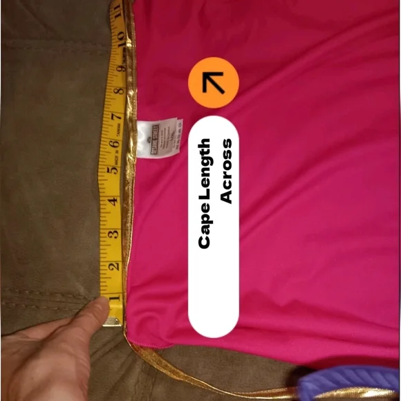 Spirit Halloween Super Grover Costume With Removable Cape, Unisex: Large-Xlarge - Picture 16 of 16